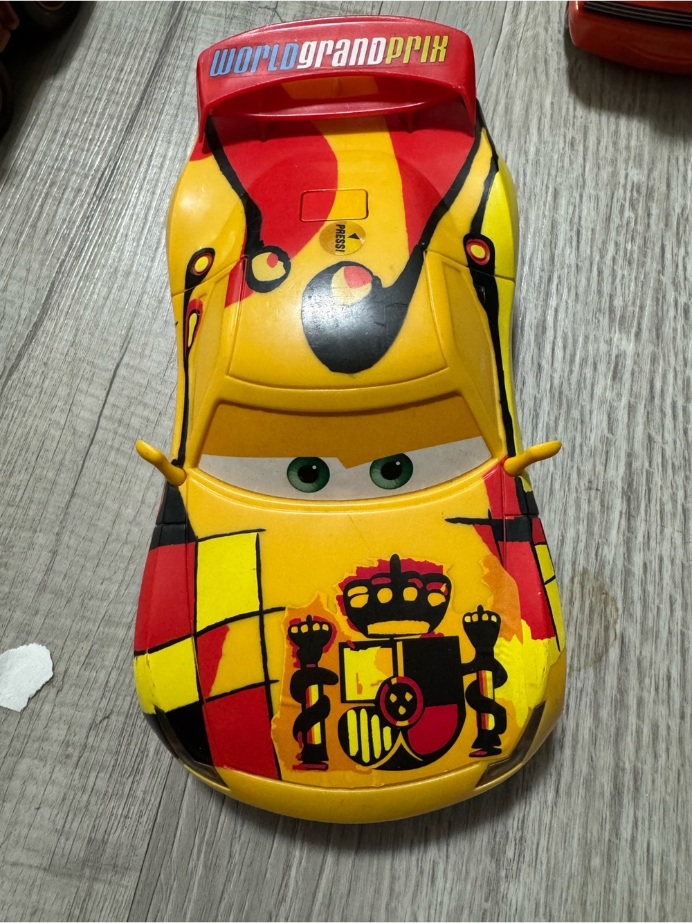 Disney Pixar Cars 2 Miguel Camino Lights & Sounds (8.5 Inches) toy car
